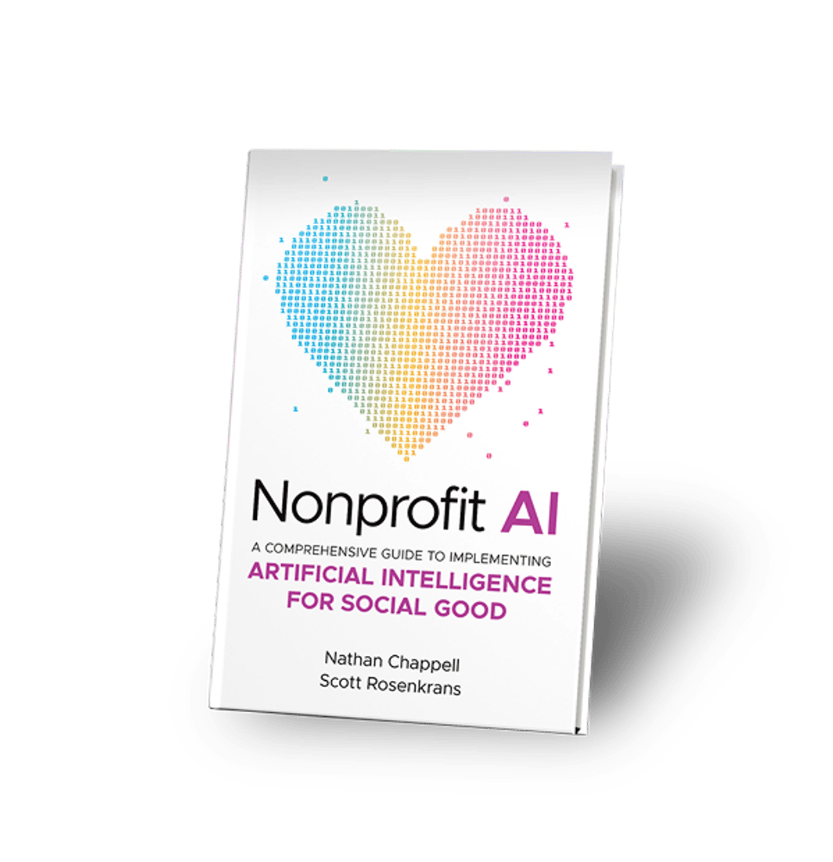Nonprofit AI book by Nathan Chappell and Scott Rosenkrans.